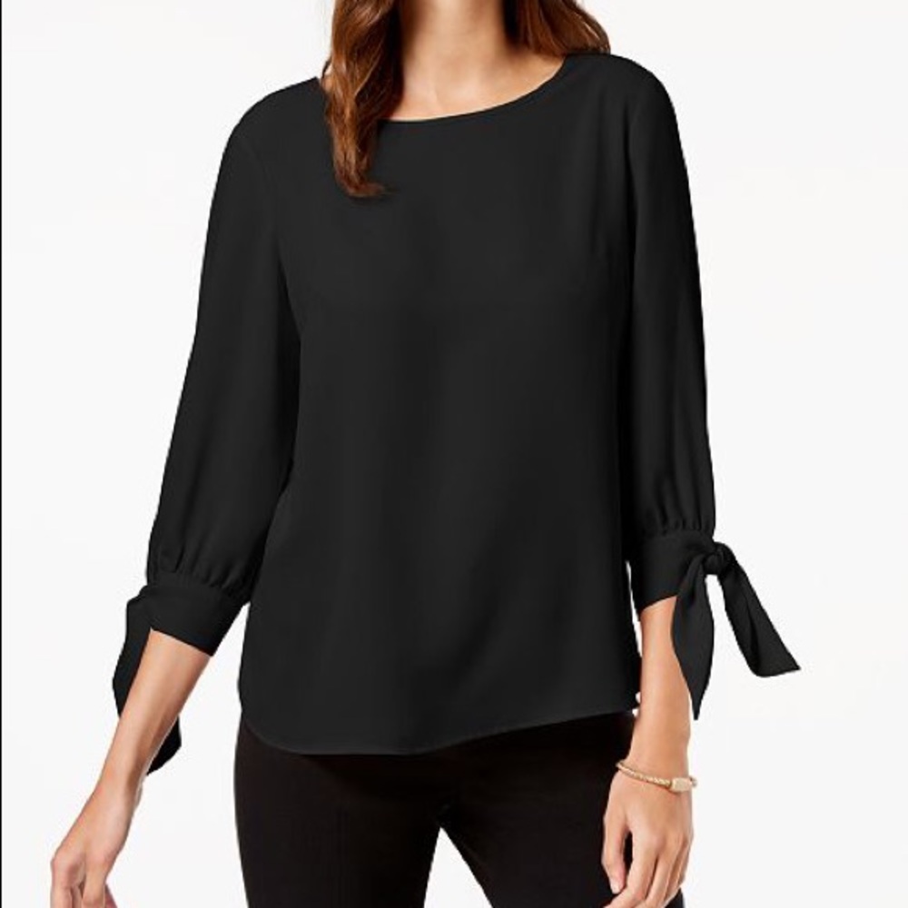 Tie-Sleeve Top